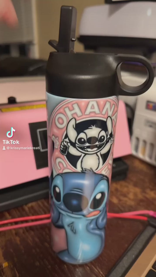 Customized Stitch Water Bottle